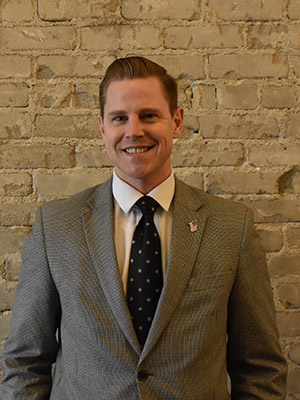 Headshot of Joseph Gruber, vice president of Downriver Delta Community Development Corporation